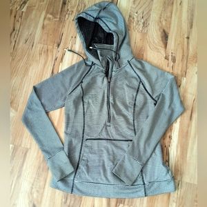 Tangerine 3/4 zip pullover